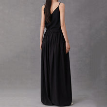 Load image into Gallery viewer, Loose Flower Bud Lantern Elastic Waist Culottes
