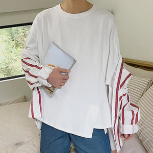 Summer Irregular Half-sleeved T-shirt