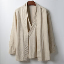 Load image into Gallery viewer, Fake Two-piece Retro Casual Loose Shirt

