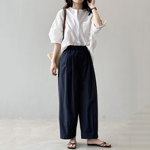 Load image into Gallery viewer, High Waist Straight Loose Casual Wide Leg Pants
