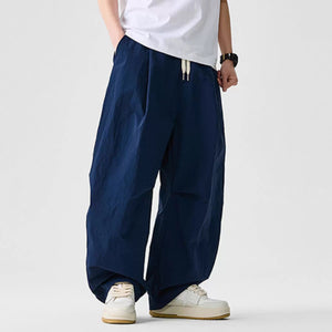 Loose Retro Casual Straight Pants