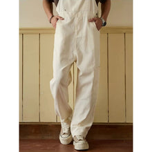 Load image into Gallery viewer, Retro Loose-Fit Casual Workwear Cargo Overalls
