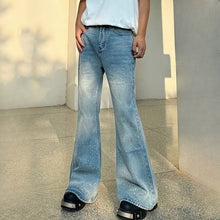 Load image into Gallery viewer, Vintage Diamond Wide-leg Casual Bootcut Jeans
