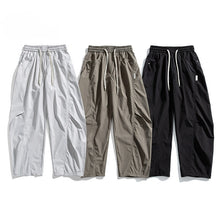 Load image into Gallery viewer, Loose Wide-leg Curved Leg Casual Trousers
