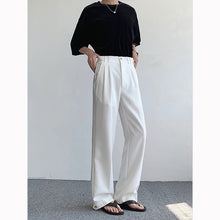 Load image into Gallery viewer, Thin Drape Straight Casual Pants
