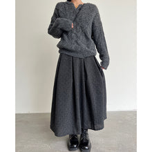 Load image into Gallery viewer, Polka Dot High Waist Pleated Skirt
