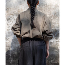 Load image into Gallery viewer, Vintage Stand Collar Loose Shirt
