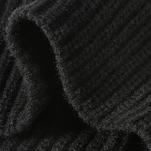 Load image into Gallery viewer, Retro Black Warm Knitted Hat
