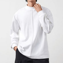 Load image into Gallery viewer, Half Turtleneck Solid Long Sleeve T-shirt
