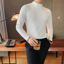 Load image into Gallery viewer, Slim-fit Turtleneck Sweater

