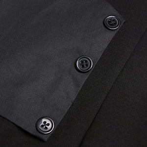 Japanese Casual Two-piece Irregular Short-sleeved Pleated Skirt