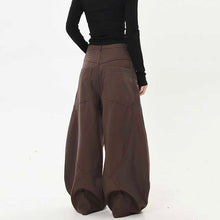 Load image into Gallery viewer, American Retro Deconstructed Rivet Scimitar Pants
