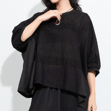 Load image into Gallery viewer, Women Loose Batwing Cutout Shirt
