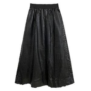 Retro Mesh Cardigan Casual Two-piece Set