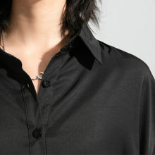 Load image into Gallery viewer, Women's Irregular Ruffle Mid-Length Shirt
