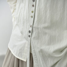 Load image into Gallery viewer, Women's Asymmetrical Draped Hem Hand-Stitched Vest
