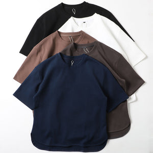 American Rounded Hem Loose T-shirt