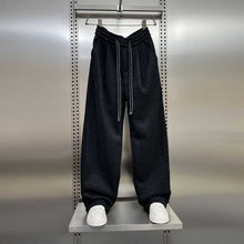 Load image into Gallery viewer, Retro Casual Chenille Wide-leg Pants
