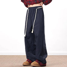 Load image into Gallery viewer, Vintage Plaid Patchwork Cotton Wide-leg Pants
