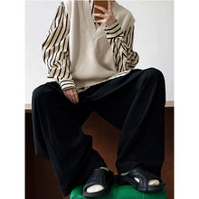 Load image into Gallery viewer, Spring Retro Loose High Waist Drape Wide Leg Pants
