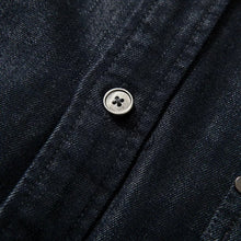 Load image into Gallery viewer, Loose Fit Casual Collar Long Sleeve Denim Shirt Jacket
