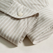 Load image into Gallery viewer, Japanese Striped Loose-fitting Long-sleeved Shirt
