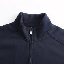Load image into Gallery viewer, Two-way Zipper Oversized Stand Collar Bomber Jacket
