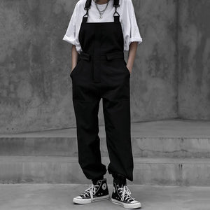 Functional Black Jumpsuit