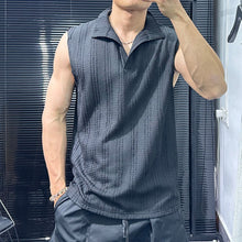 Load image into Gallery viewer, Loose Lapel Casual V-Neck Sleeveless Vest

