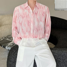 Load image into Gallery viewer, Smudge Long Sleeve Casual Shirt
