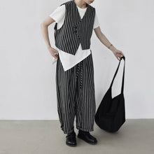 Load image into Gallery viewer, Women's Loose-Fit Striped Vest
