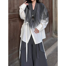 Load image into Gallery viewer, Taoist Robe Tie-dye Shirt
