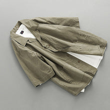 Load image into Gallery viewer, Japanese Retro Loose Casual Denim Shirt
