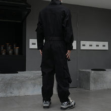 Load image into Gallery viewer, Japanese Retro Ribbon Work Jumpsuit

