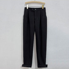 Load image into Gallery viewer, Casual Slim-Fit Cropped Trousers
