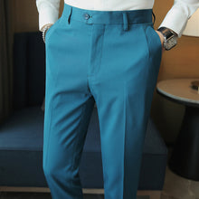 Load image into Gallery viewer, Casual Slim-fit Drape Suit Trousers
