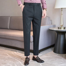 Load image into Gallery viewer, Casual Slim-fit Striped Trousers
