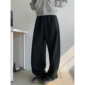 American Retro Tie-dye Ribbon Drape Machete Sweatpants