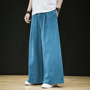 Linen Loose Slouchy Wide-leg Pants