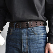 Load image into Gallery viewer, Double Buckle Canvas Belt
