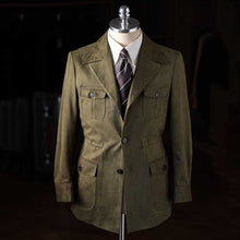 Load image into Gallery viewer, Italian Vintage Faux Suede Casual Slim Jacket
