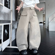 Load image into Gallery viewer, American Retro Straight Wide-leg Trouser
