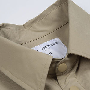 Japanese Functional Large Pocket Shirt Casual Loose Overalls Two-piece Set