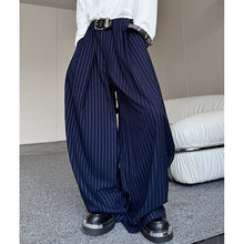 Load image into Gallery viewer, Vintage Striped Wide-Leg Scimitar Pants
