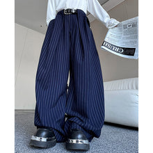 Load image into Gallery viewer, Vintage Striped Wide-Leg Scimitar Pants
