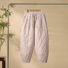 Load image into Gallery viewer, Japanese Vintage Quilted Padded Harem Pants
