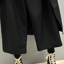 Load image into Gallery viewer, Loose Wide-leg Cropped Strappy Hakama Pants
