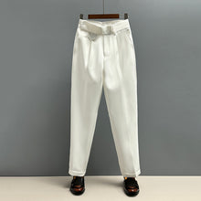 Load image into Gallery viewer, Naples High Waisted Slim-fit Trousers
