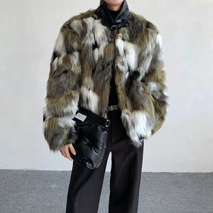 Winter Retro Faux Fur Jacket