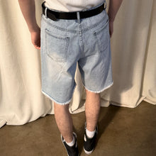 Load image into Gallery viewer, Frayed Denim Shorts
